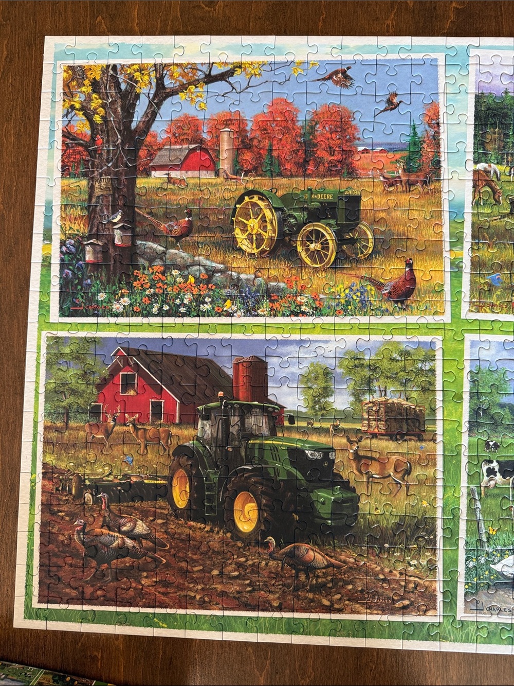 Ravensburger John Deere 500 piece large puzzle - Picture 4 of 6